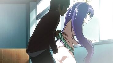 动漫人干大胸可爱学生